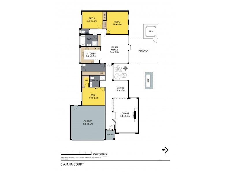 5 Ajana Court, Golden Square VIC 3555 Floorplan