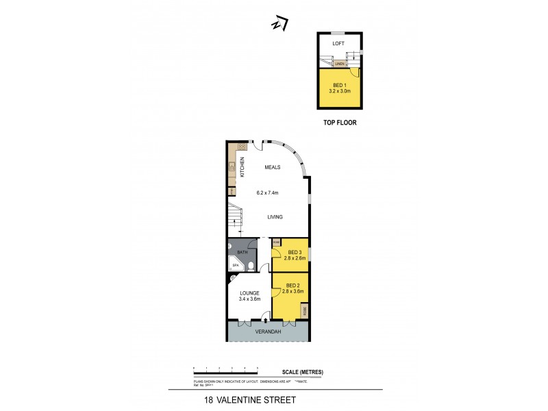 18 & 20 Valentine Street, Bendigo VIC 3550 Floorplan