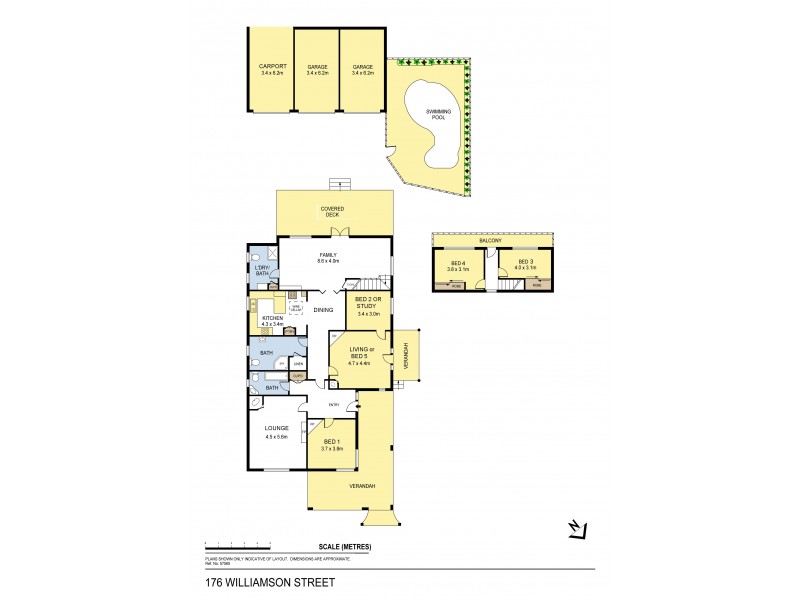 176 Williamson Street, Bendigo VIC 3550 Floorplan