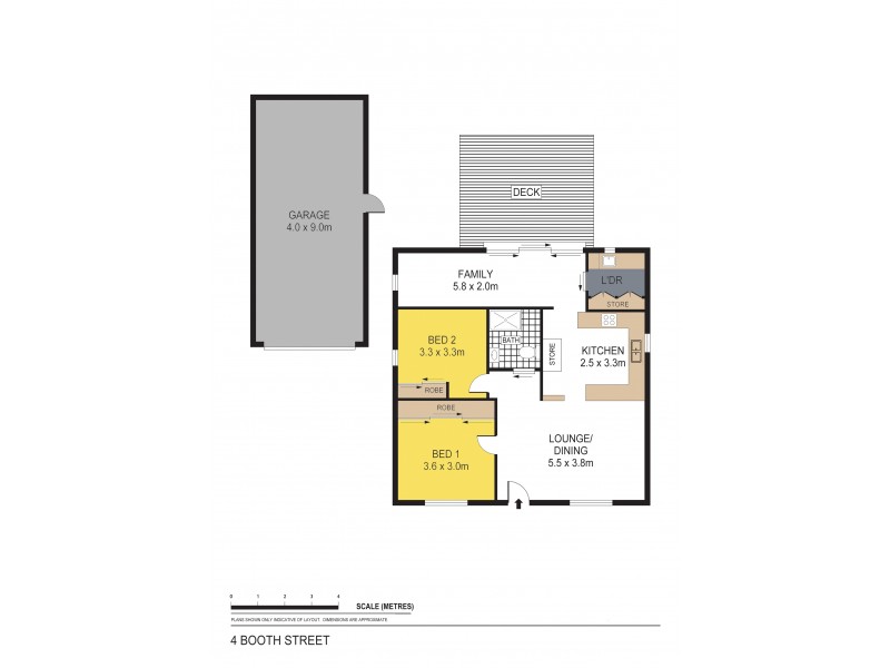 4 Booth Street, Golden Square VIC 3555 Floorplan