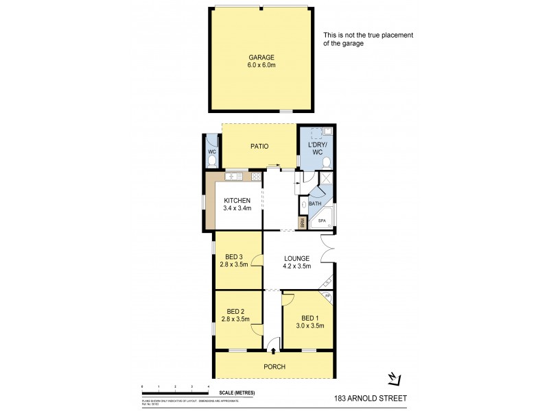 4 Niemann Sreet & 183 Arnold Street, Bendigo VIC 3550 Floorplan