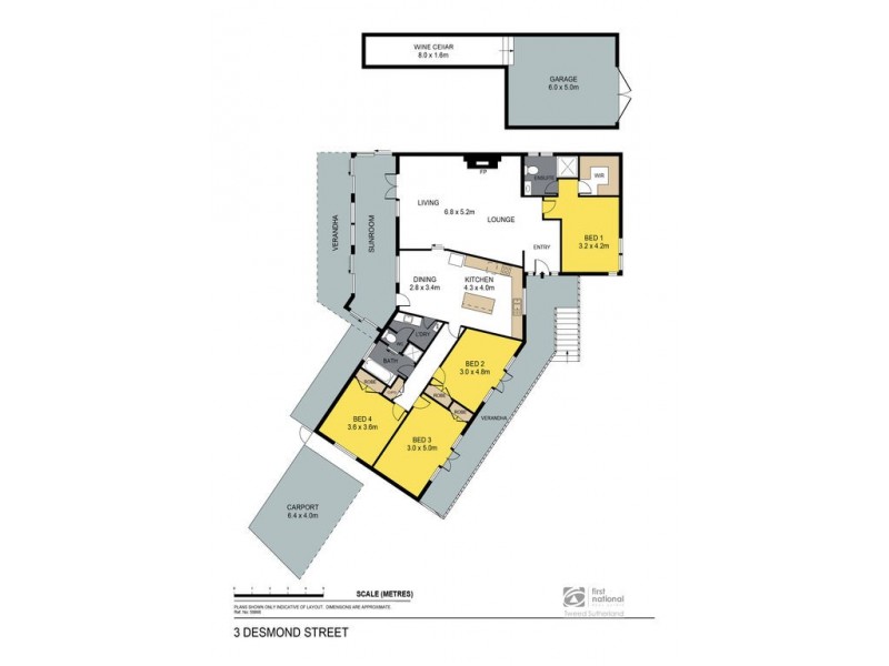3 Desmond Street, Strathdale VIC 3550 Floorplan