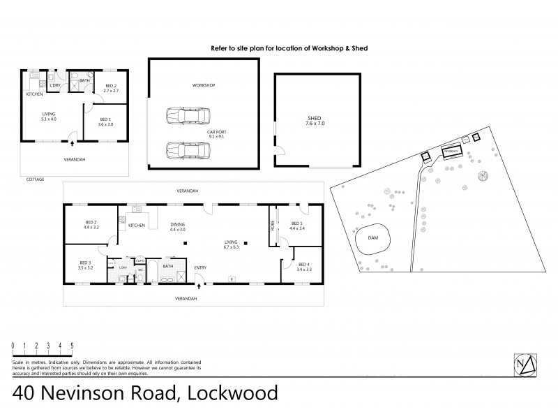 40 Nevinson Road, Lockwood VIC 3551 Floorplan
