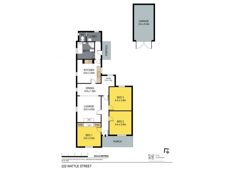 222 Wattle Street, Bendigo VIC 3550 Floorplan