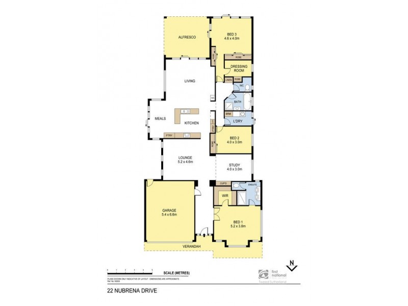 22 Nubrena Drive, Strathfieldsaye VIC 3551 Floorplan