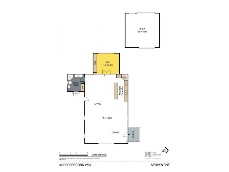 39 Peppercorn Way, Serpentine VIC 3517 Floorplan