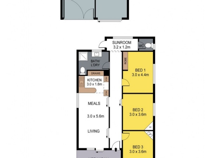 115 St Aidans Road, Kennington VIC 3550 Floorplan