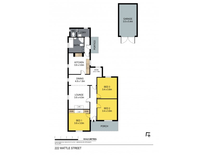 222 Wattle Street, Bendigo VIC 3550 Floorplan