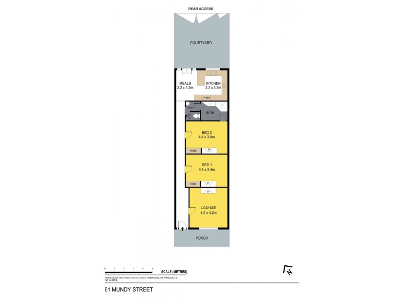 61 Mundy Street, Bendigo VIC 3550 Floorplan