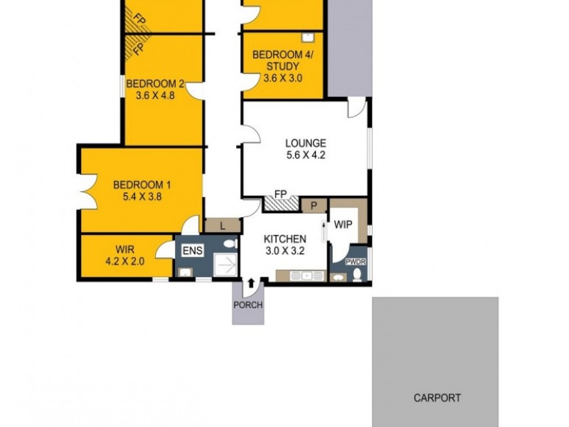 157 St Aidans Road, Kennington VIC 3550 Floorplan