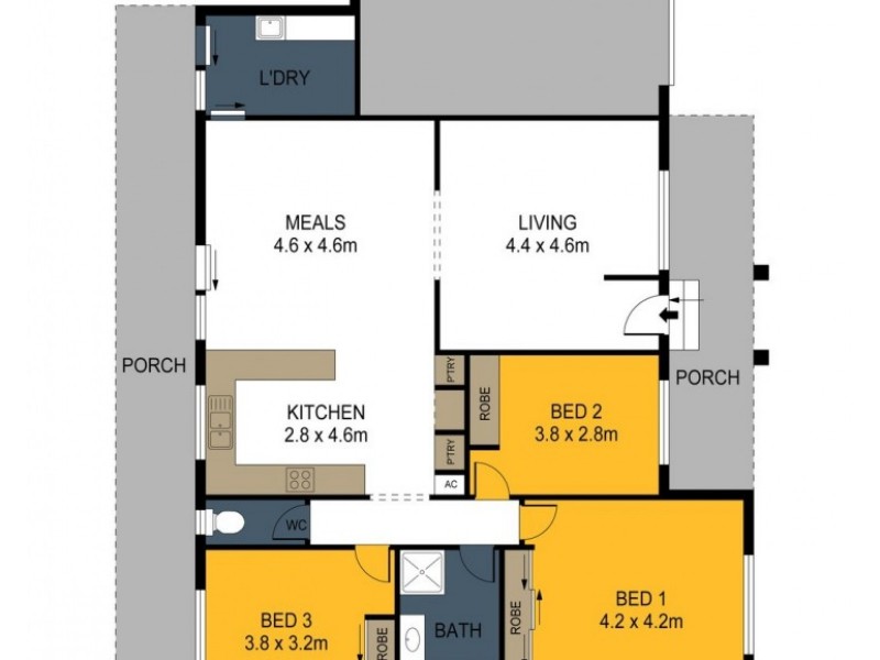 50 Carolyn Way, Maiden Gully VIC 3551 Floorplan