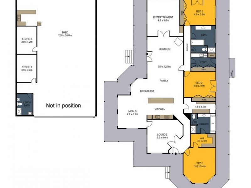3 Whyte Lane, Shelbourne VIC 3463 Floorplan