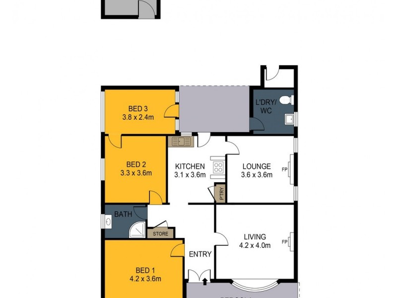 40 Somerville Street, Flora Hill VIC 3550 Floorplan