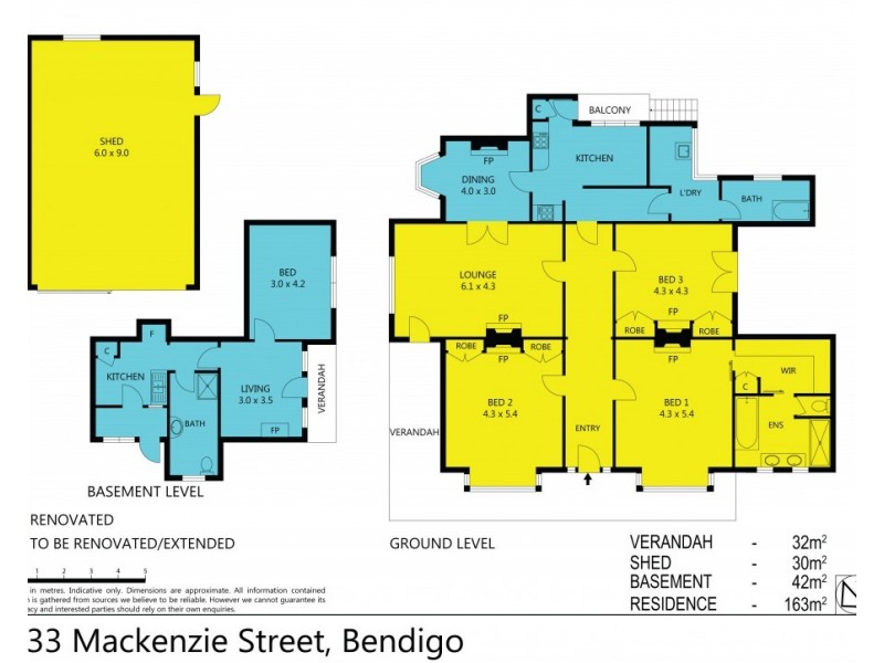 133 Mackenzie Street, Bendigo VIC 3550 Floorplan