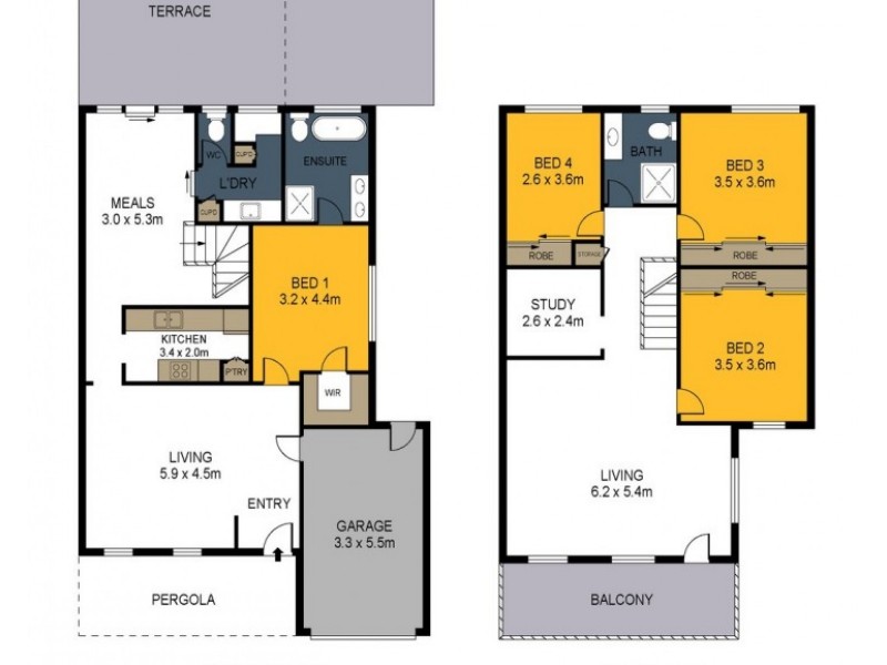41 Uley Street, Bendigo VIC 3550 Floorplan