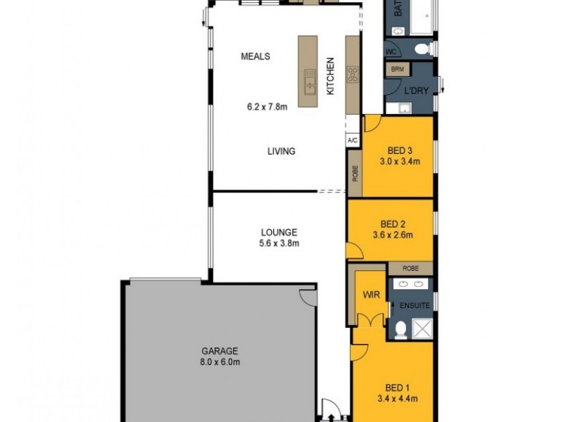 14 Park Village Terrace, Strathfieldsaye VIC 3551 Floorplan
