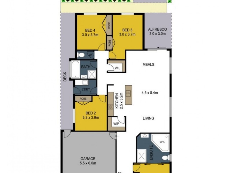 242 Station Street, Epsom VIC 3551 Floorplan