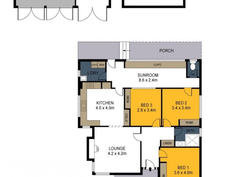 12 Weatherall Street, California Gully VIC 3556 Floorplan