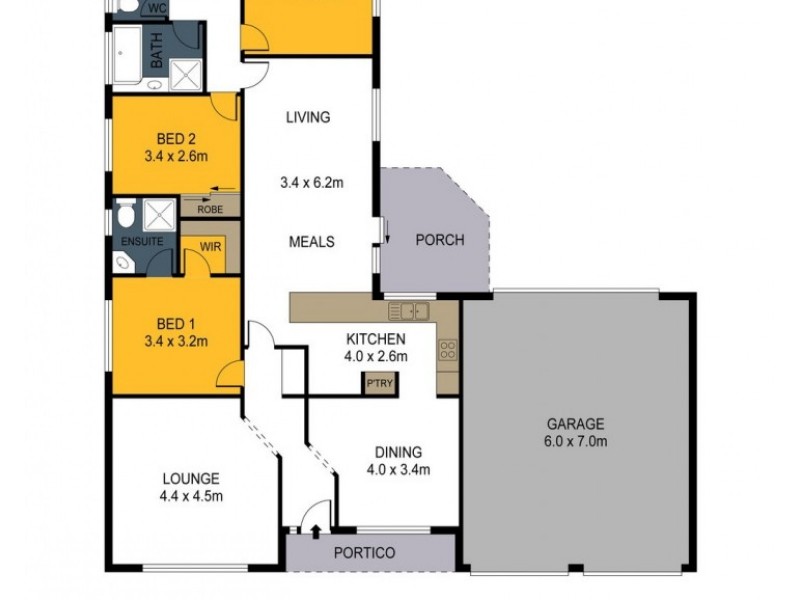 156 King Street, Bendigo VIC 3550 Floorplan