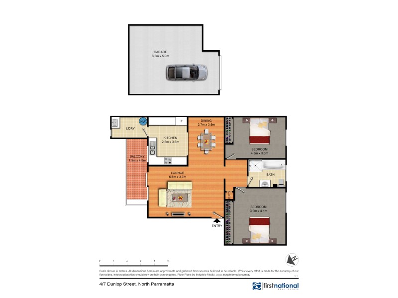 4/7 DUNLOP STREET, North Parramatta NSW 2151 Floorplan