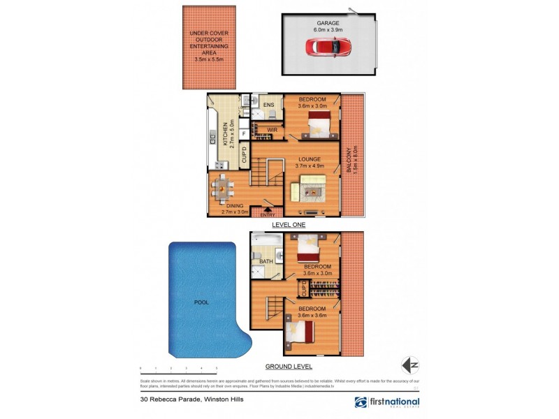 30 REBECCA PARADE, Winston Hills NSW 2153 Floorplan