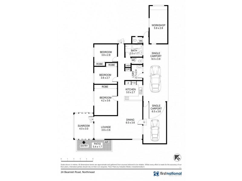 24 BEAMISH ROAD, Northmead NSW 2152 Floorplan
