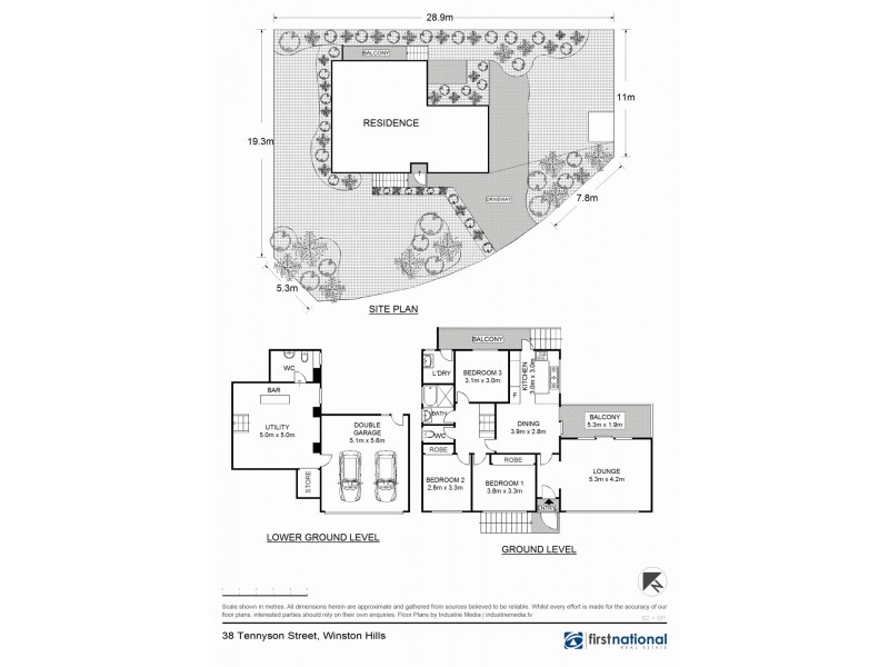 38 Tennyson Street, Winston Hills NSW 2153 Floorplan