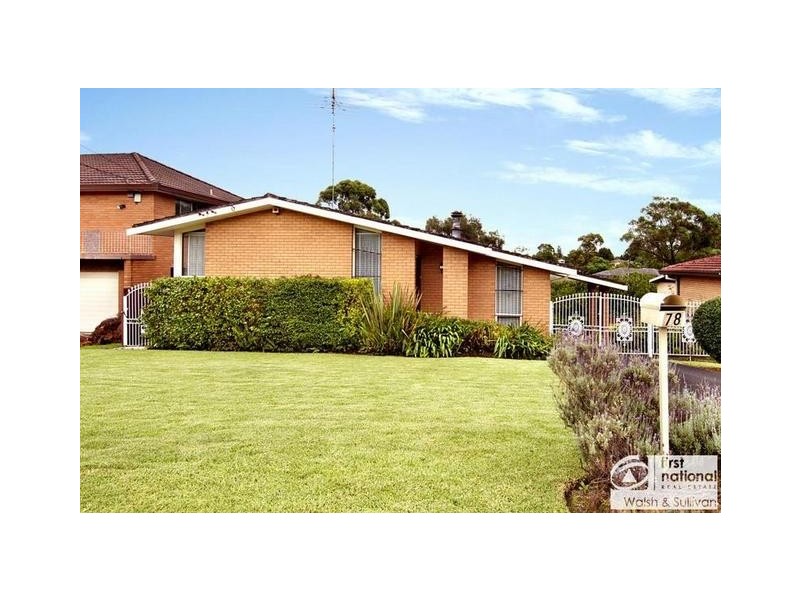 78 BRUCEDALE DRIVE, Baulkham Hills NSW 2153