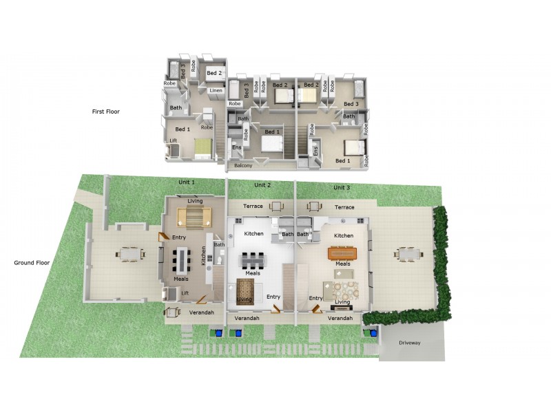 1A Anderson Road, Northmead NSW 2152 Floorplan