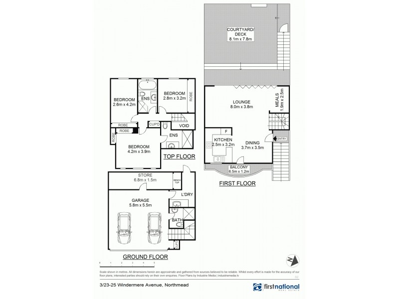 3/23-25 Windermere Avenue, Northmead NSW 2152 Floorplan