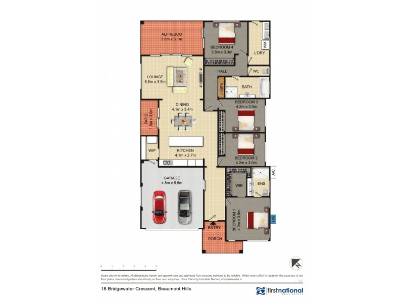 Beaumont Hills NSW 2155 Floorplan