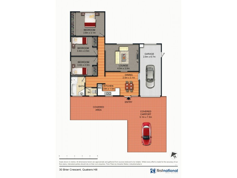 Quakers Hill NSW 2763 Floorplan
