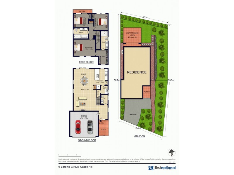 9 Baronia Circuit, Castle Hill NSW 2154 Floorplan