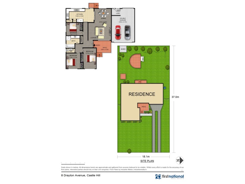 8 DRAYTON AVENUE, Castle Hill NSW 2154 Floorplan