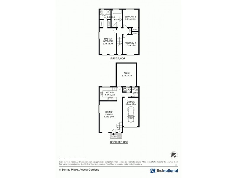 8 Sunray Place, Acacia Gardens NSW 2763 Floorplan