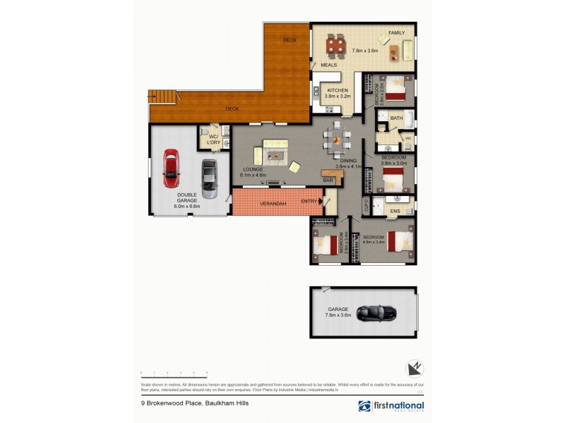 9 Brokenwood Place, Baulkham Hills NSW 2153 Floorplan