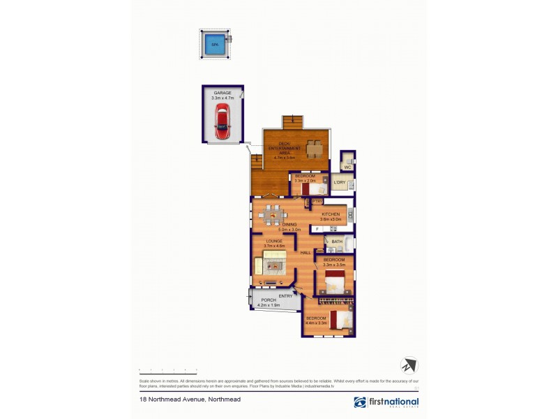 18 Northmead Ave, Northmead NSW 2152 Floorplan