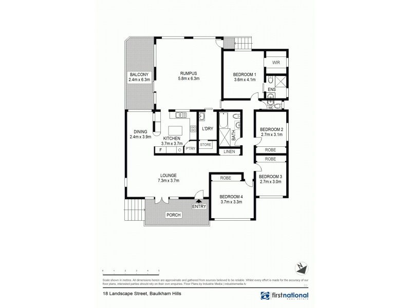 Baulkham Hills NSW 2153 Floorplan