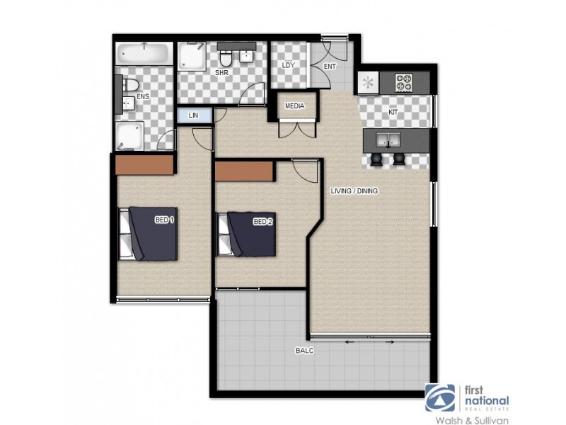 423/28 FERNTREE PLACE, Epping NSW 2121 Floorplan
