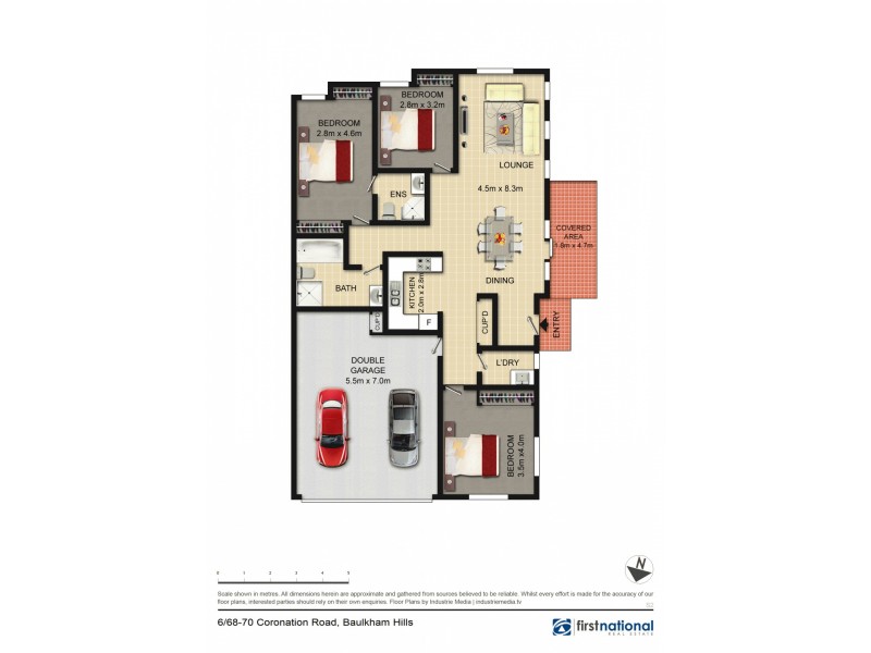6/68-70 Coronation Road, Baulkham Hills NSW 2153 Floorplan