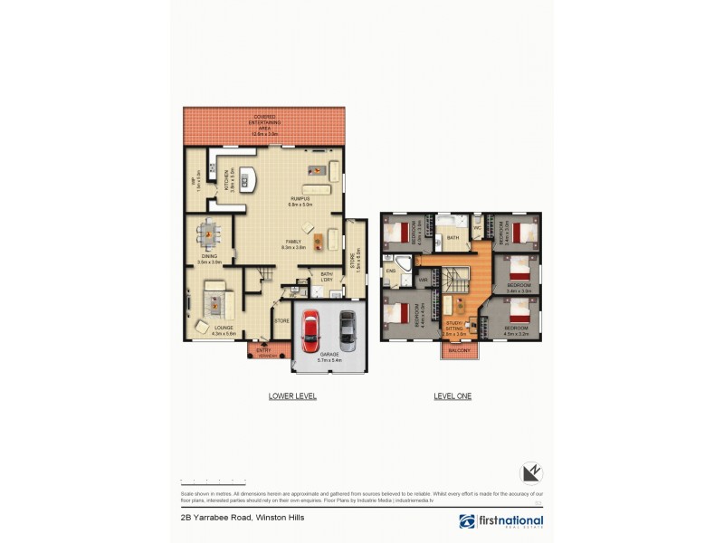 2B Yarrabee Road, Winston Hills NSW 2153 Floorplan