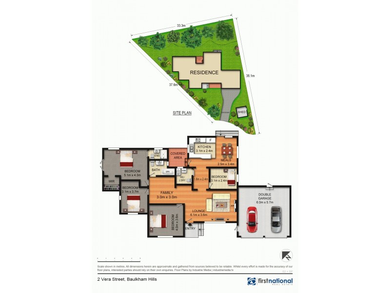 2 Vera Street, Baulkham Hills NSW 2153 Floorplan