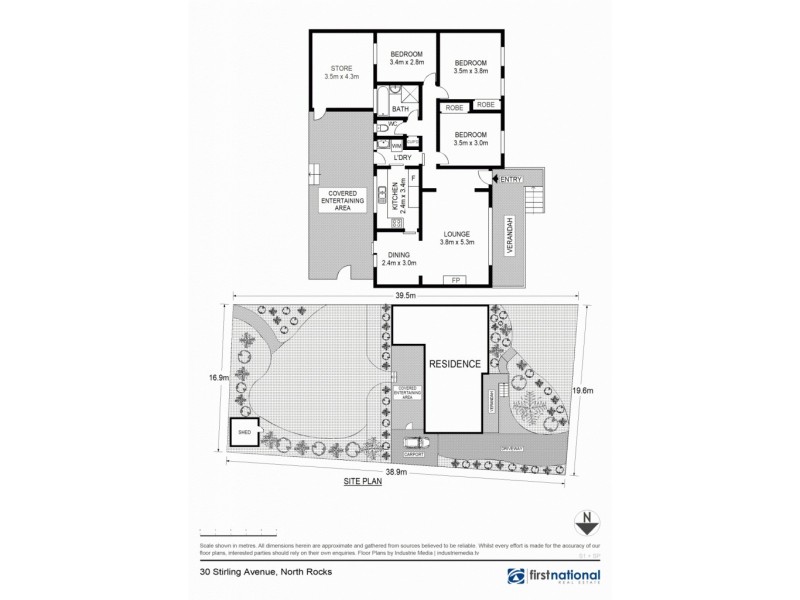 30 Stirling Avenue, North Rocks NSW 2151 Floorplan
