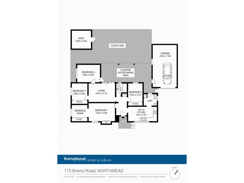 115 Briens Road, Northmead NSW 2152 Floorplan