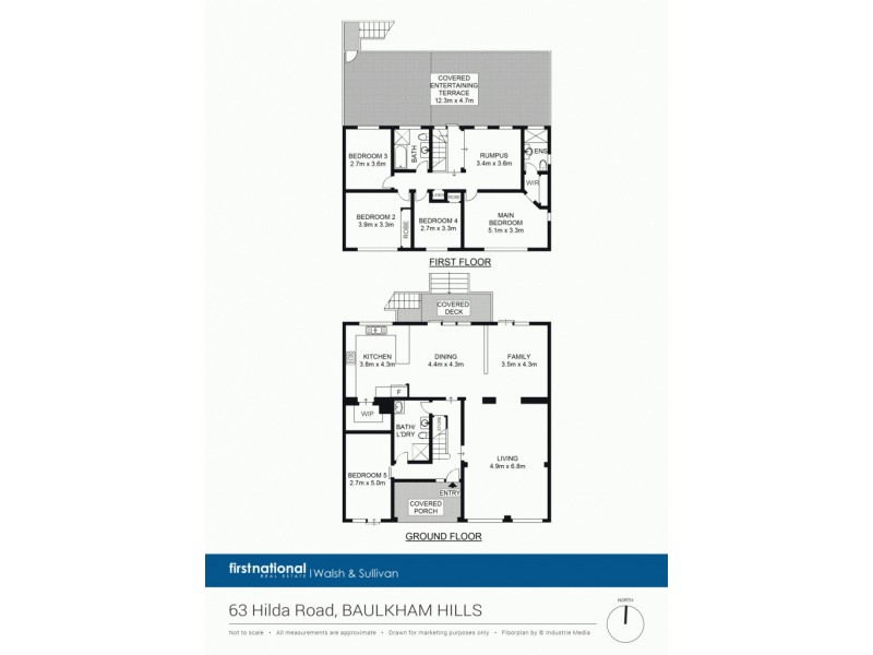 63 Hilda Road, Baulkham Hills NSW 2153 Floorplan
