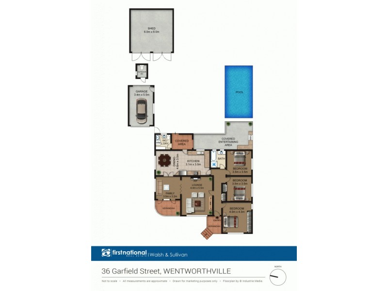 36 Garfield Street, Wentworthville NSW 2145 Floorplan