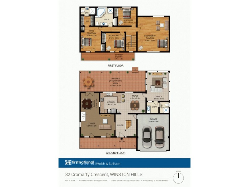 32 Cromarty Crescent, Winston Hills NSW 2153 Floorplan