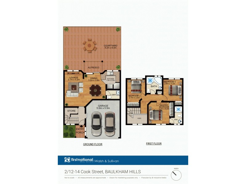 2/12 Cook Street, Baulkham Hills NSW 2153 Floorplan