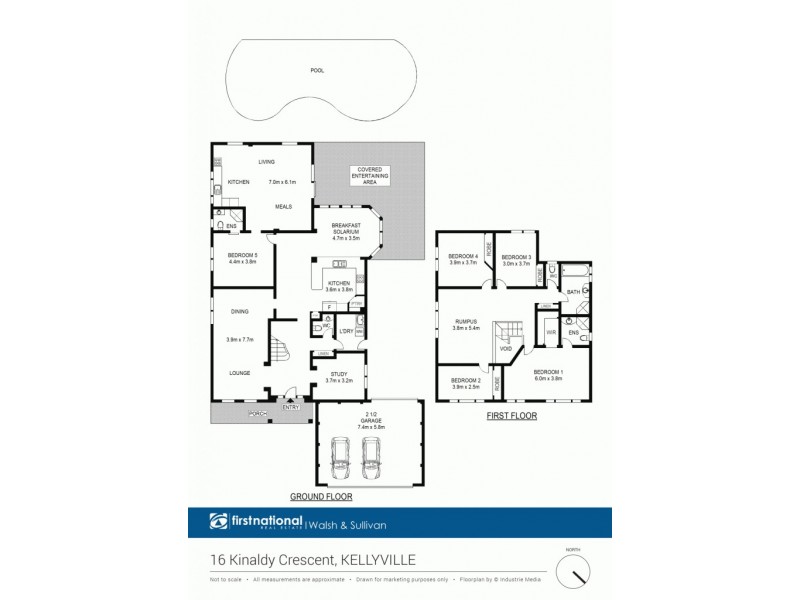 16 Kinaldy Crescent, Kellyville NSW 2155 Floorplan
