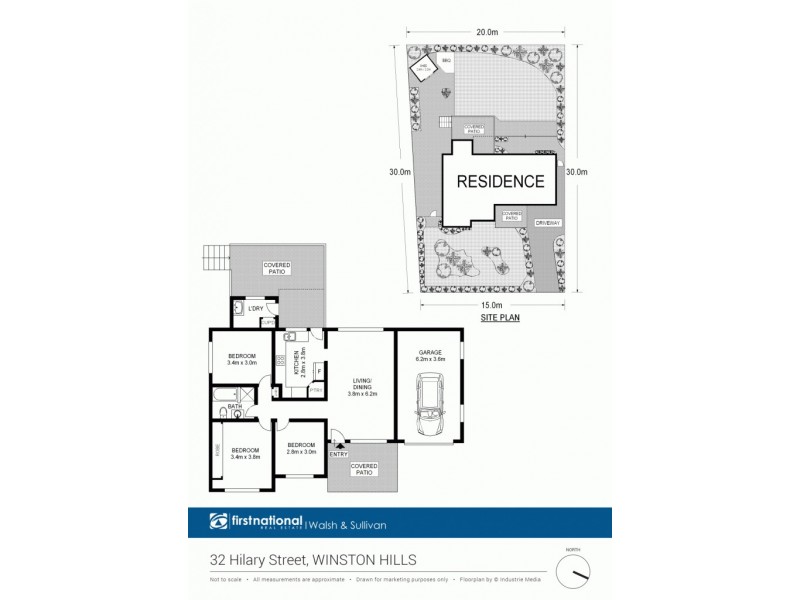 32 Hilary Street, Winston Hills NSW 2153 Floorplan